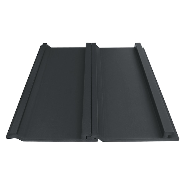Ejoy 106in x 6.1in Outdoor WPC Vinyl Wall Siding Panel, 4PK